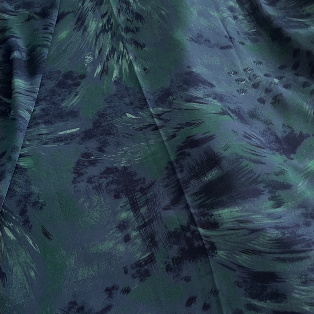 Green and Blue Abstract Pattern Wrap / Scarf